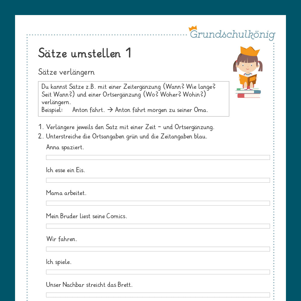 K nigspaket Satzglieder S tze Umstellen Deutsch 3 Klasse Inkl K nigspaket Satzglieder S tze Umstellen Deutsch 3 Klasse Inkl