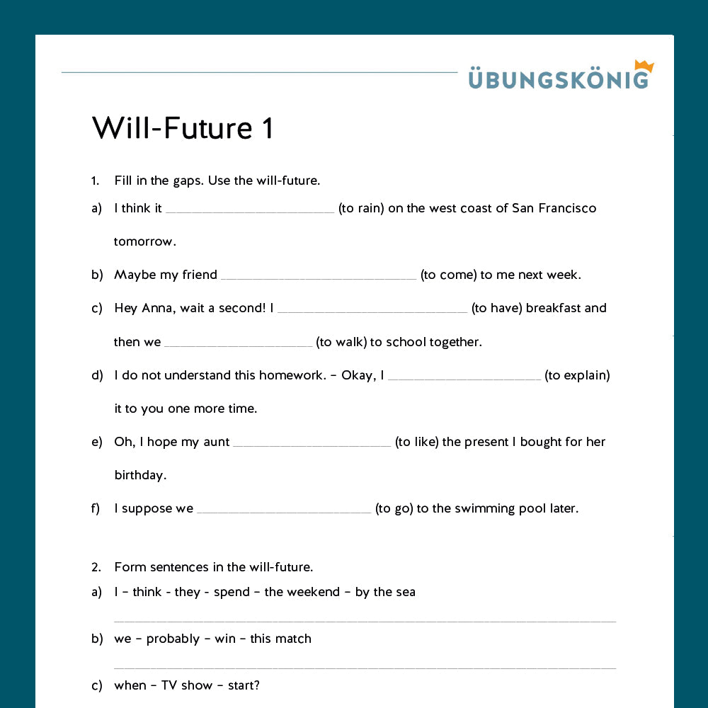K nigspaket Will future Englisch 6 Klasse Inklusive Test K nigspaket will future englisch 6 klasse inklusive test