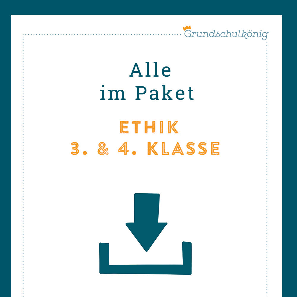 Königspaket: Ethik (Grundschule 3. & 4. Klasse)