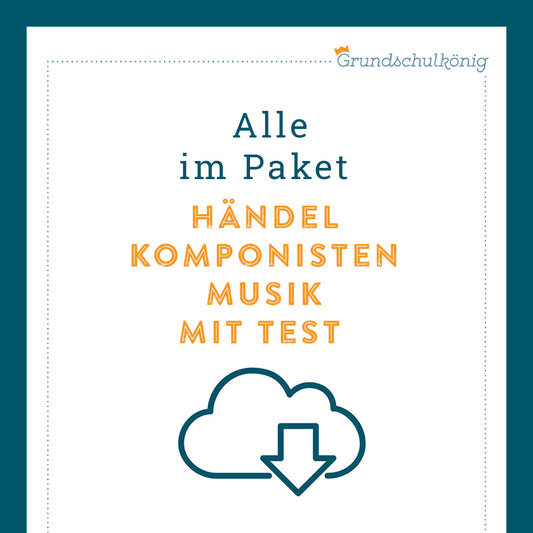 Königspaket: Georg Friedrich Händel (Musik) - inklusive Test