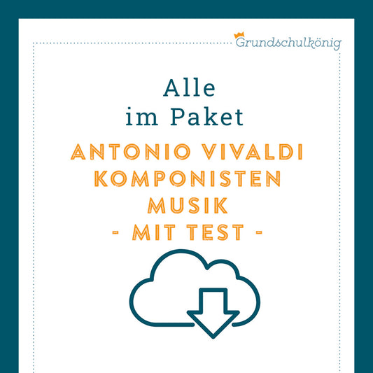 Königspaket: Antonio Vivaldi, Musik (inklusive Test)