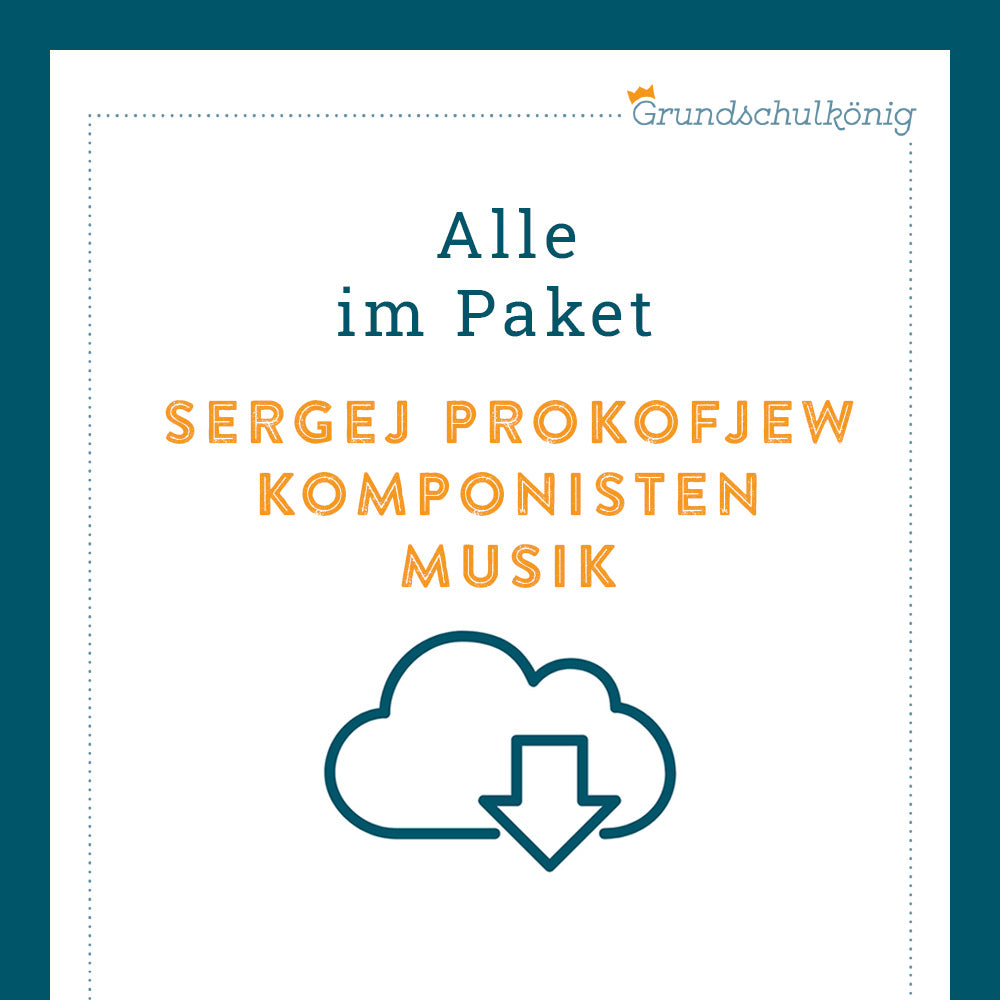 Königspaket: Sergej Prokofjew (Musik) - inklusive Test