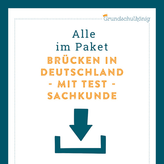 King's package: Bridges in Germany (expertise) - including test