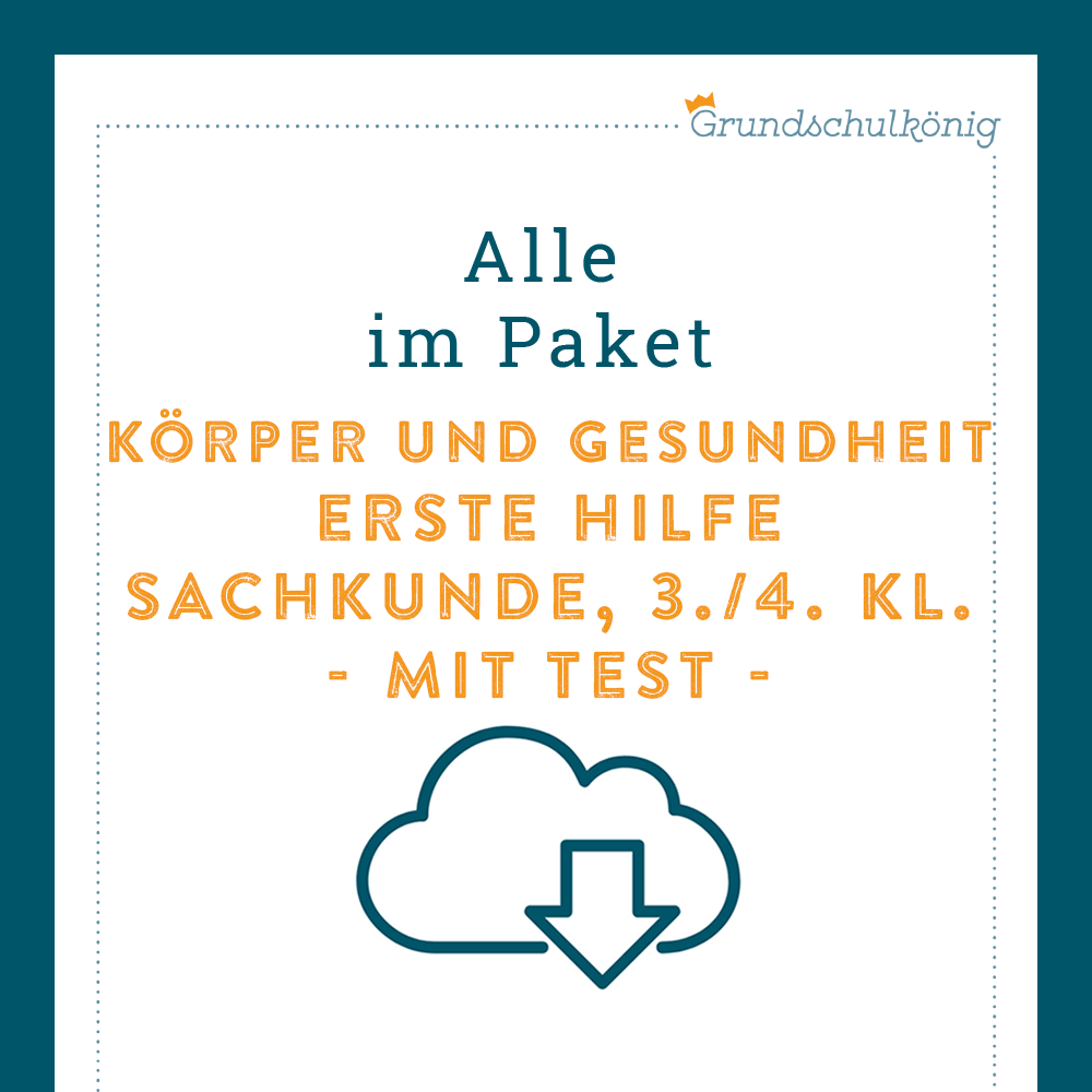Königspaket: Erste Hilfe (Sachkunde) - inklusive Test