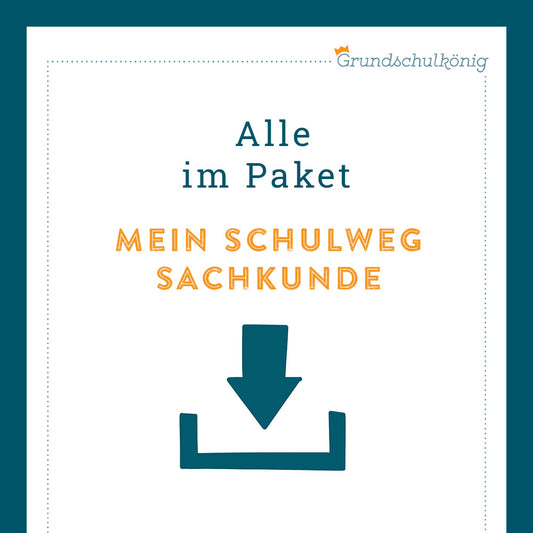 King's package: My way to school (technical knowledge) - including test