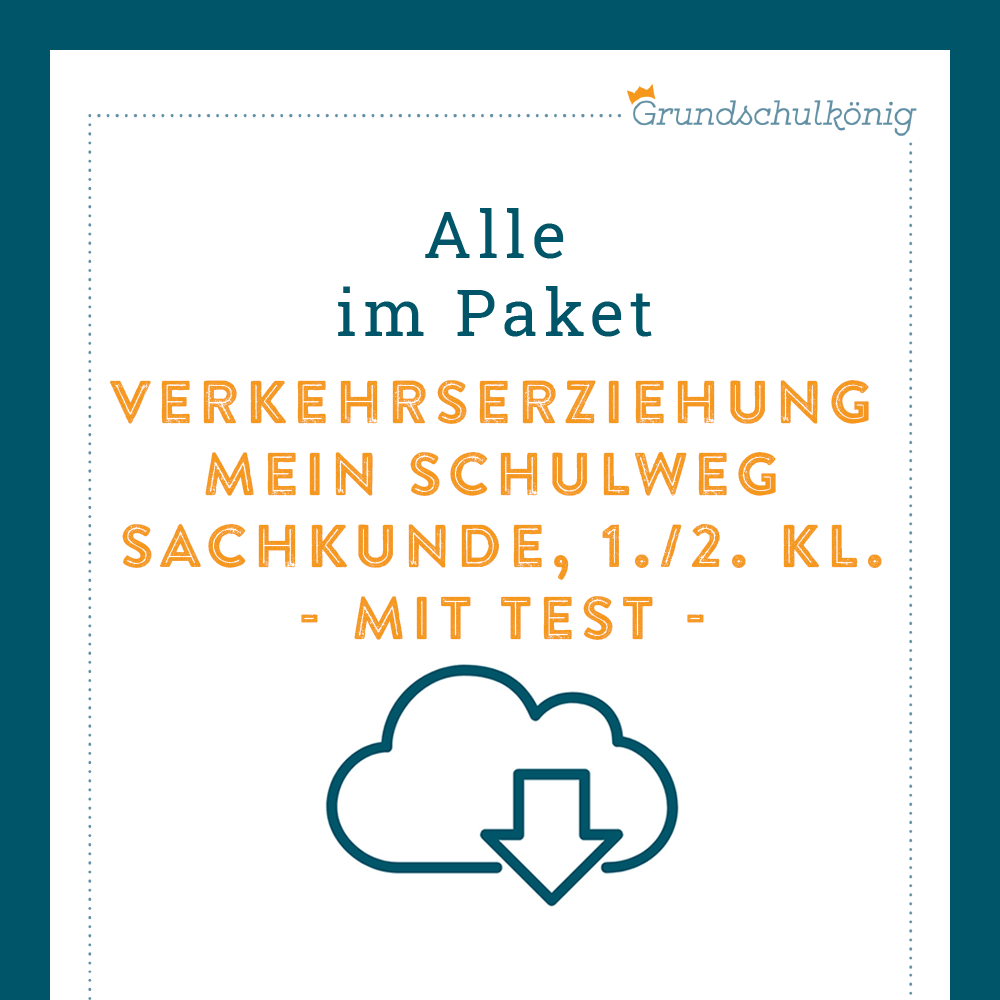 King's package: My way to school (technical knowledge) - including test