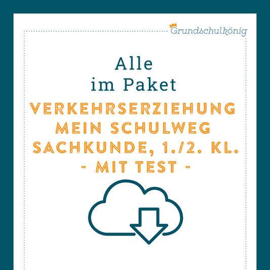 King's package: My way to school (technical knowledge) - including test