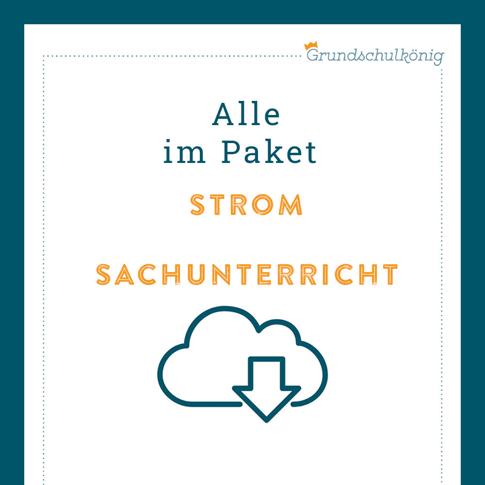 Königspaket: Strom (Sachunterricht)