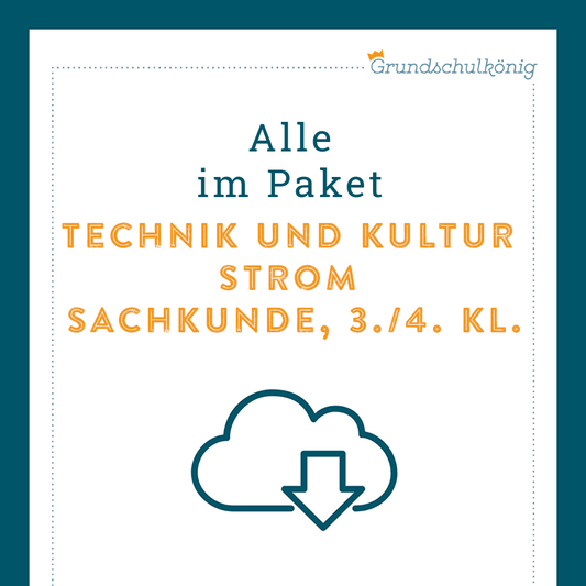 Königspaket: Strom (Sachkunde, 3. & 4. Klasse)