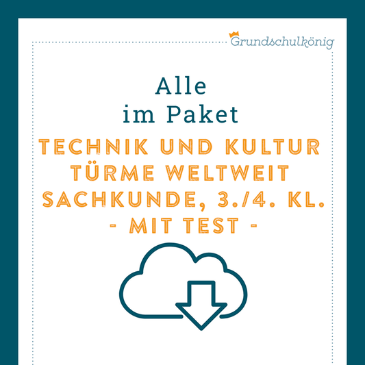 Königspaket: Türme, weltweit (Sachkunde) - inklusive Test