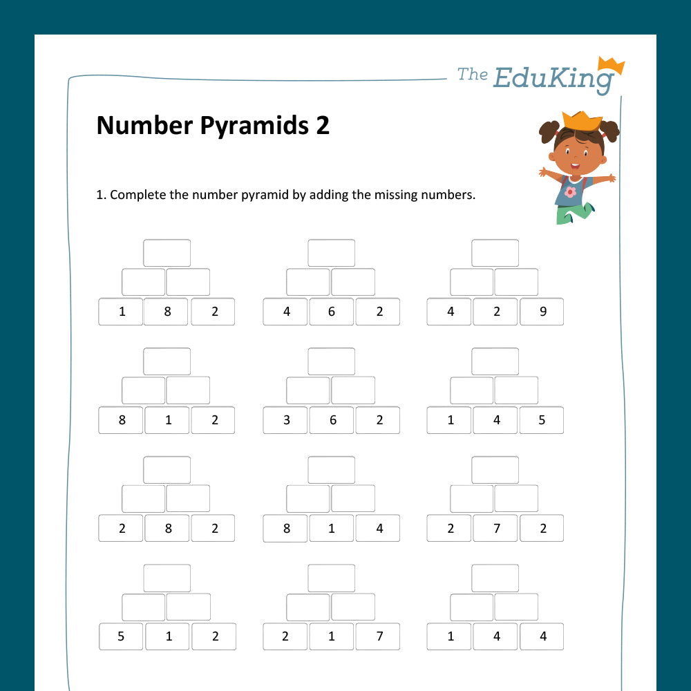 Master Bundle: Number Pyramids with Two-Digit Numbers within 20