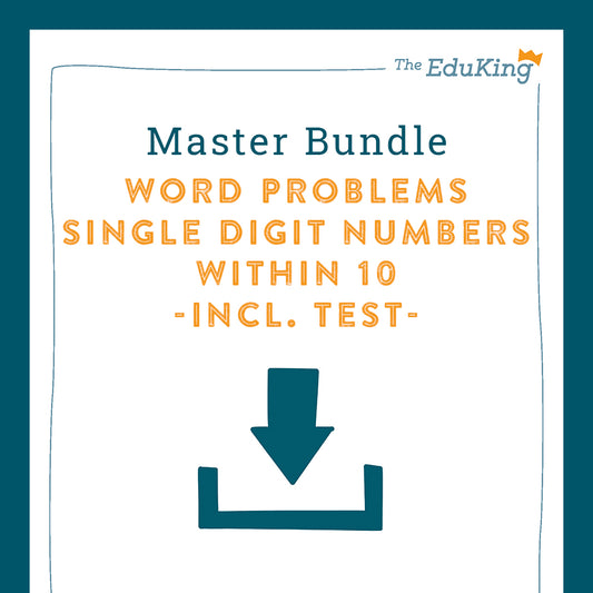 Master Bundle: Word Problems with Single-Digit Numbers