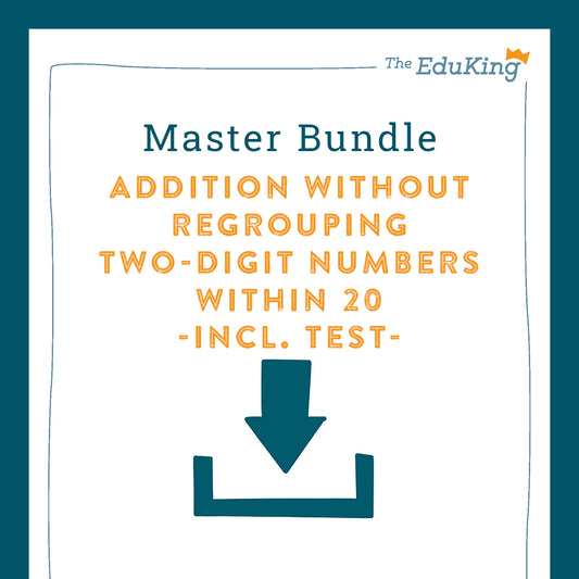 Master Bundle: Addition without Regrouping with Two-Digit Numbers within 20