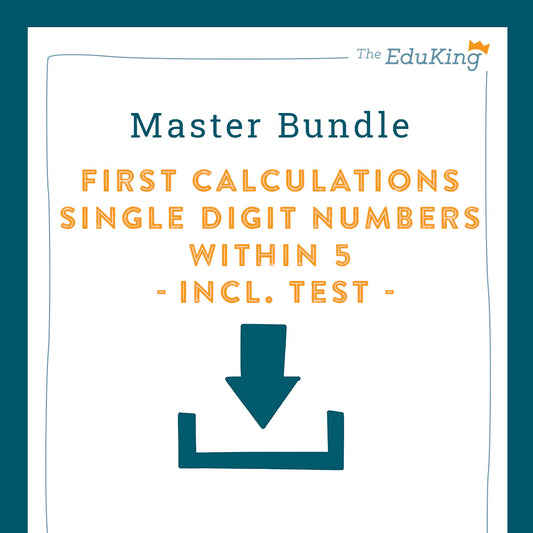 Master Bundle: First Calculations Single-Digit Numbers within 5