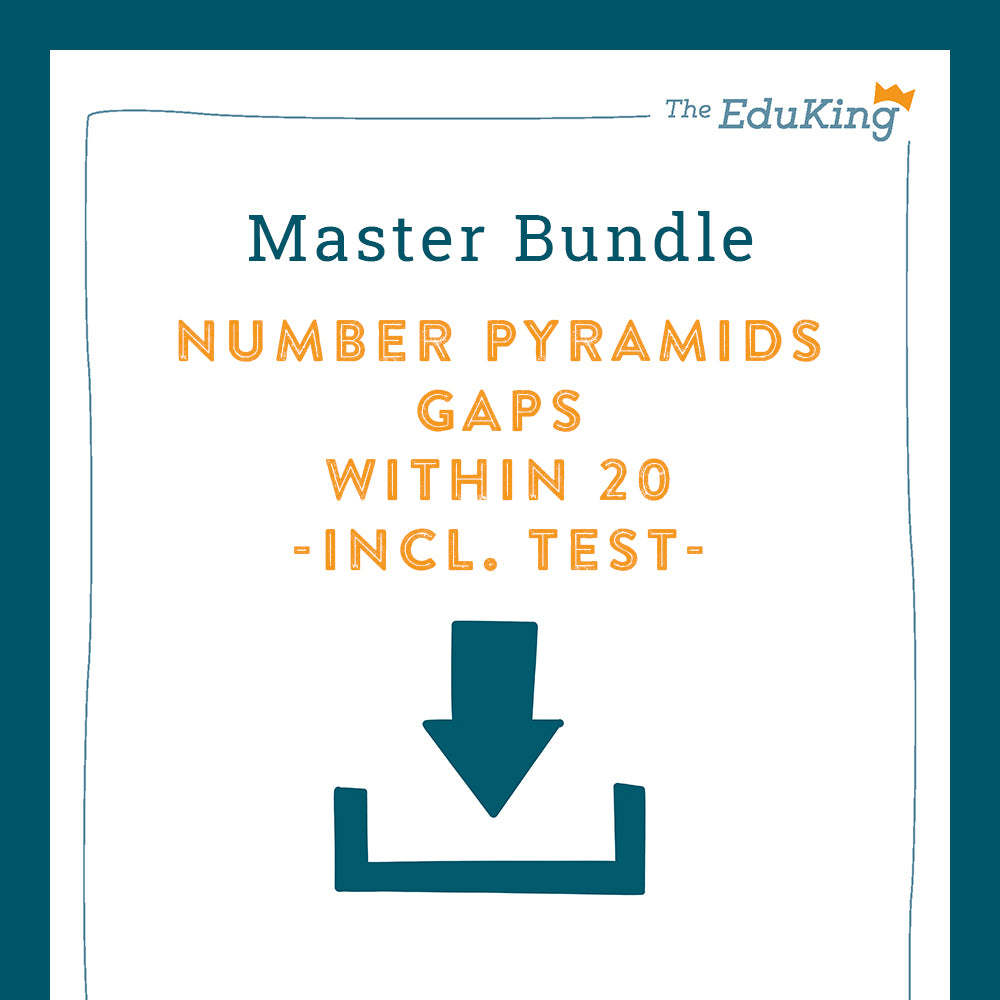 Master Bundle: Number Pyramid Puzzles with Two-Digit Numbers within 20