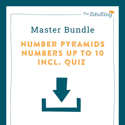 Master Bundle: Number Wheels in the Number Range 10 (Math, Grade 1) - including a Test