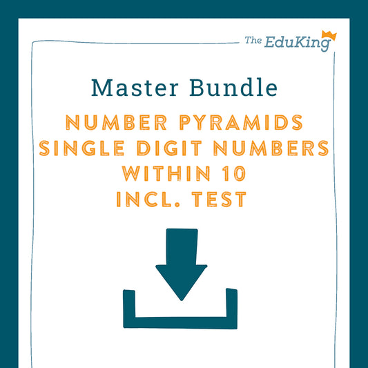 Master Bundle: Number Pyramids with Single-Digit Numbers