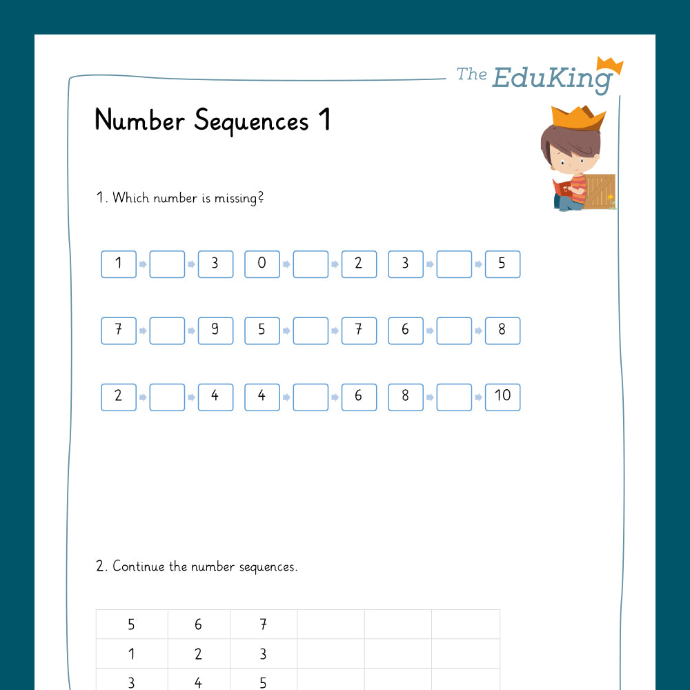 Master Bundle: Number Sequences within the Number Range 10
