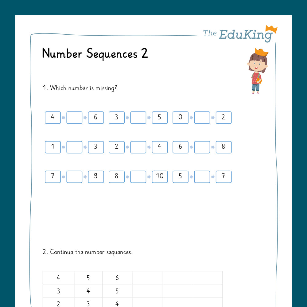 Master Bundle: Number Sequences within the Number Range 10