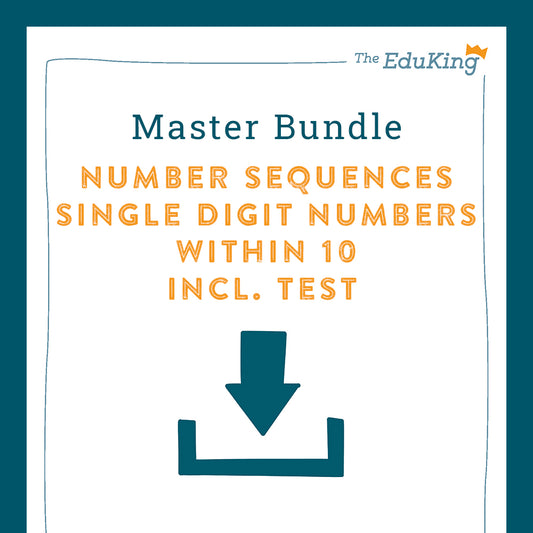 Master Bundle: Number Sequences with Single-Digit Numbers within 10