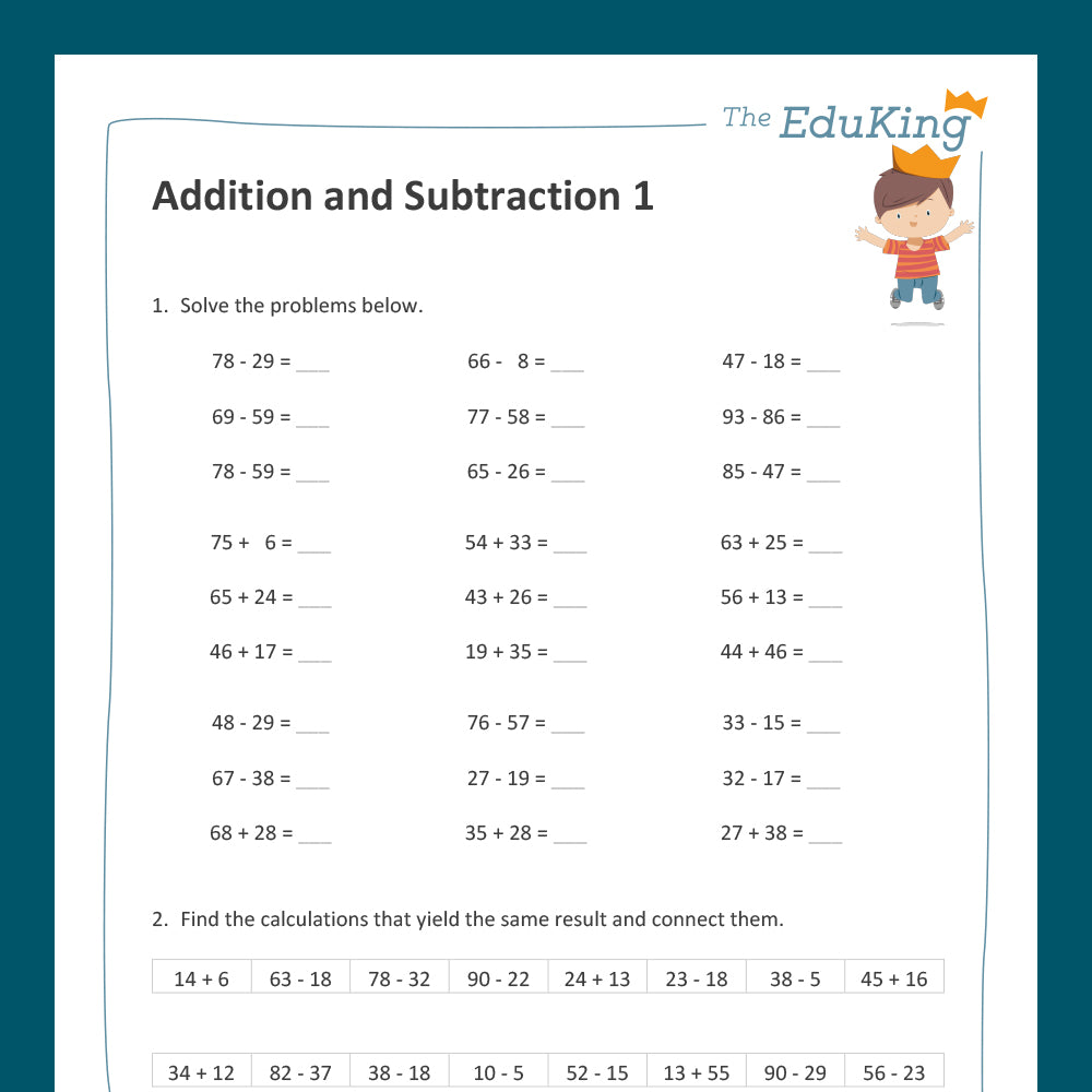 Master Bundle: Addition and Subtraction