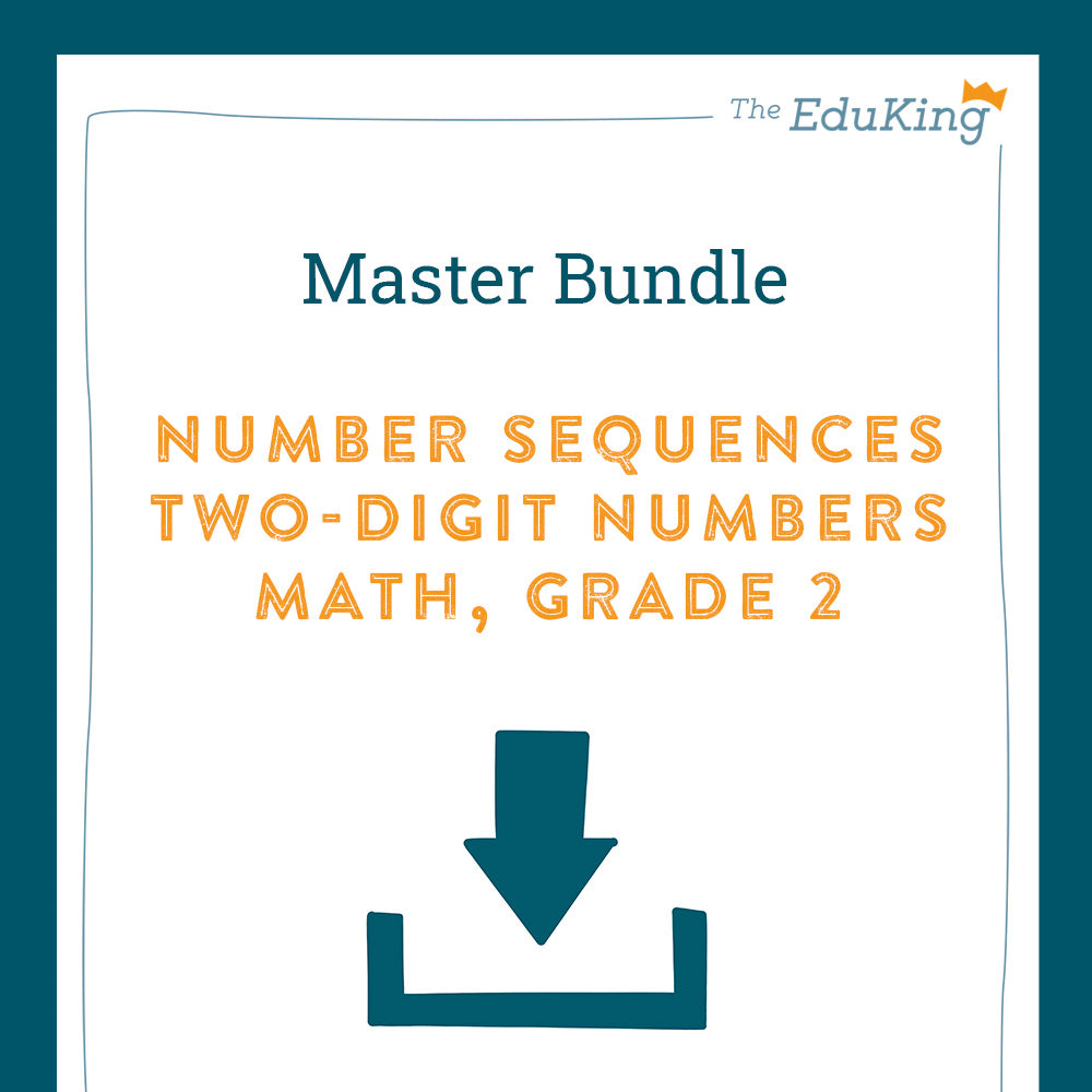 Master Bundle: Number Sequences, Two-Digit Numbers (Math, Grade 2)