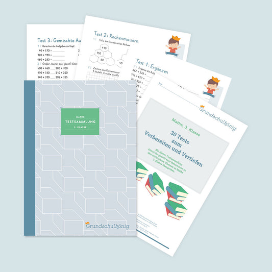 Testsammlung für Mathe in der 3. Klasse