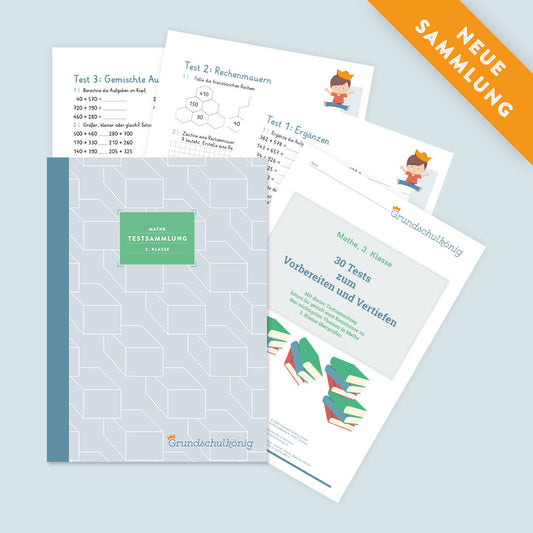 Testsammlung für Mathe in der 3. Klasse