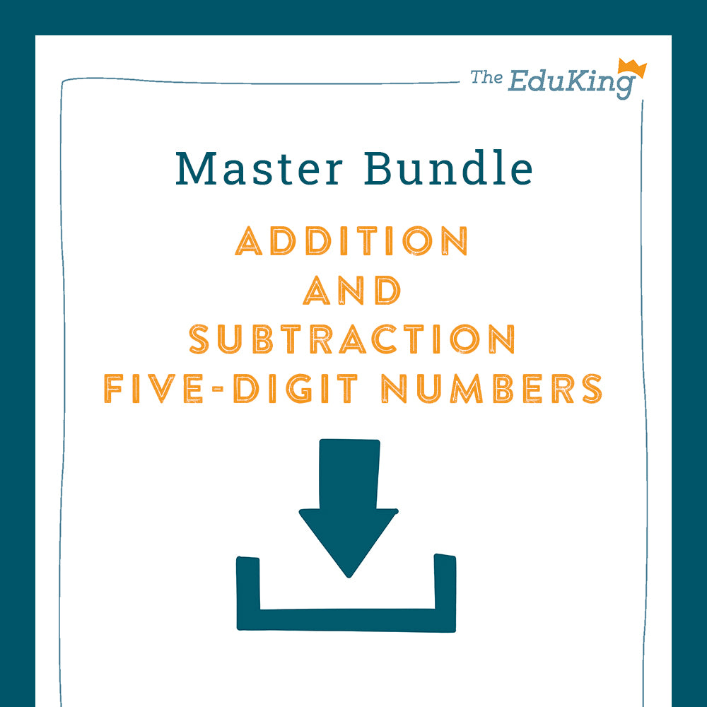 Master Bundle: Addition and Subtraction, 6-Digit Numbers