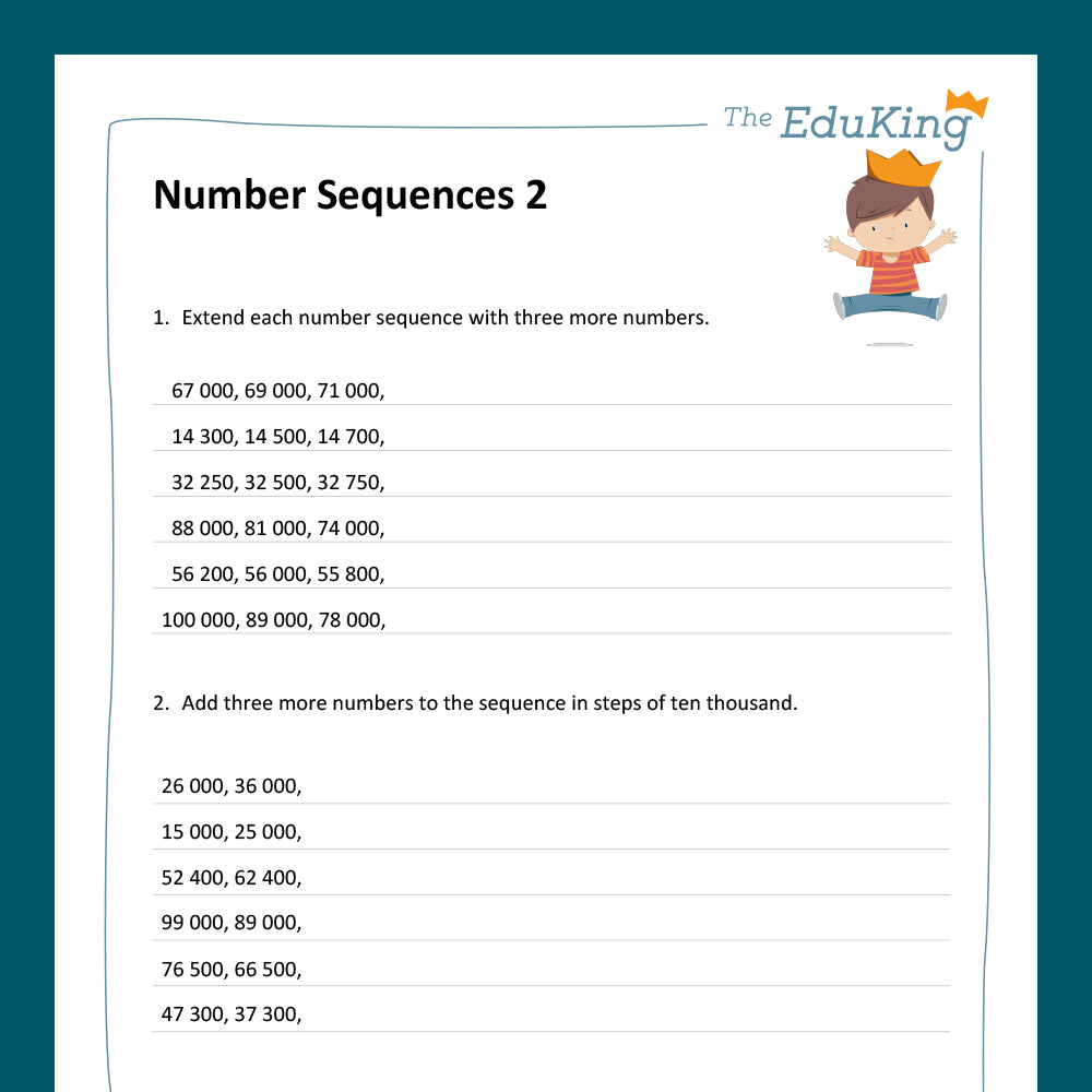 Master Bundle: Number Sequences, 6-Digit Numbers