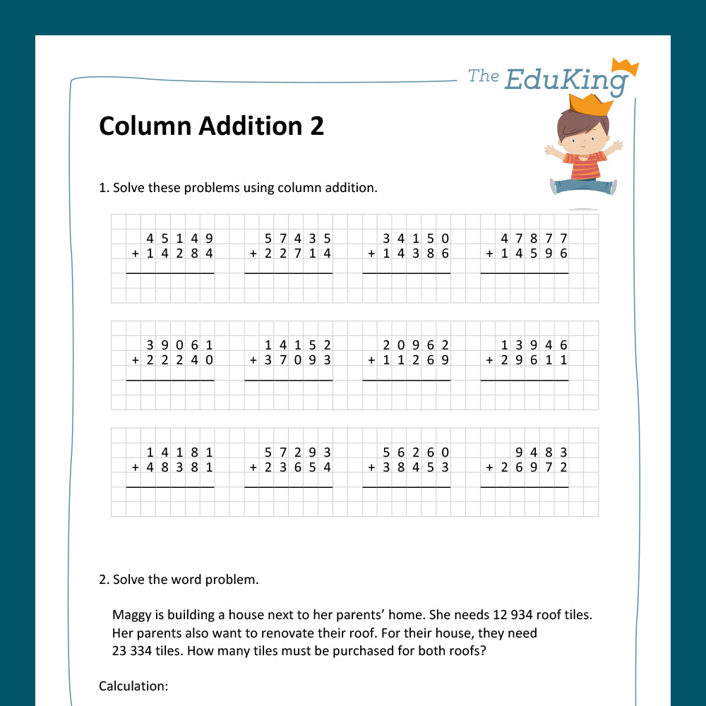 Master Bundle: Column Addition
