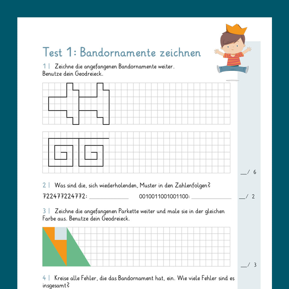 Günstiger im Set: Mathe, 4. Klasse: Testsammlung Teil 1 + 2 + 3!