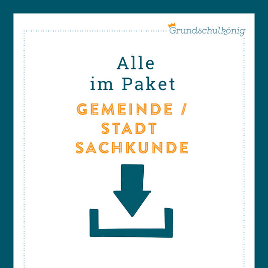 King's package: Municipality / City (expertise) - including test