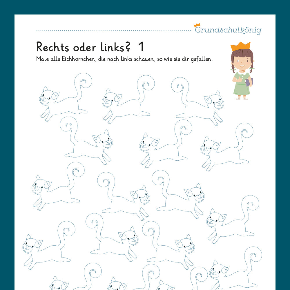 Grundschulkönig Vorschule
 Königspaket Rechts oder links Tiere Vorschule – Grundschulkönig GmbH