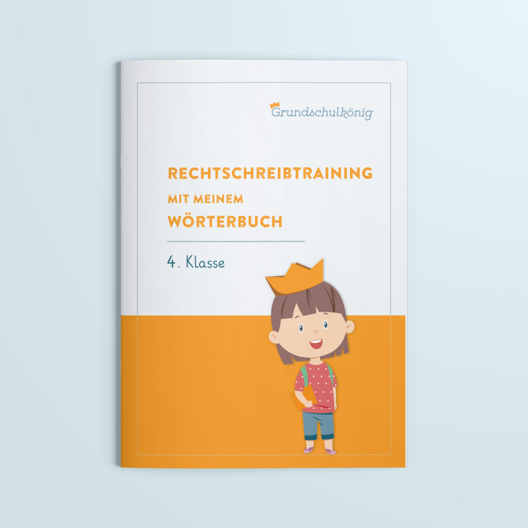 Günstiger im Set: Deutsch, Rechtschreibung, 4. Klasse, inklusive Wörterbuch-Training