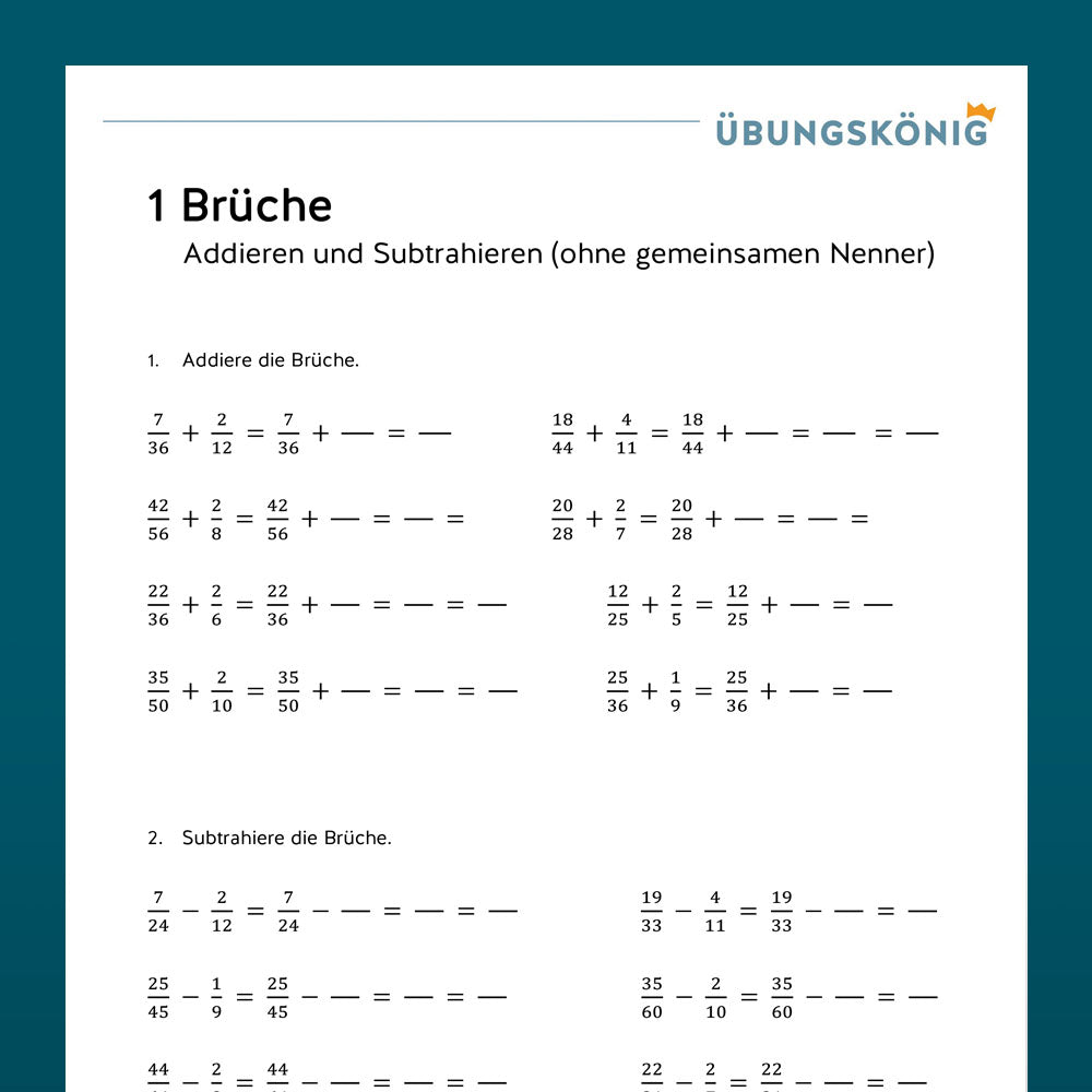 Günstiger im Set: Mathe, 6. Klasse: Wiederholung des Jahresstoffs Teil 1 + 2!