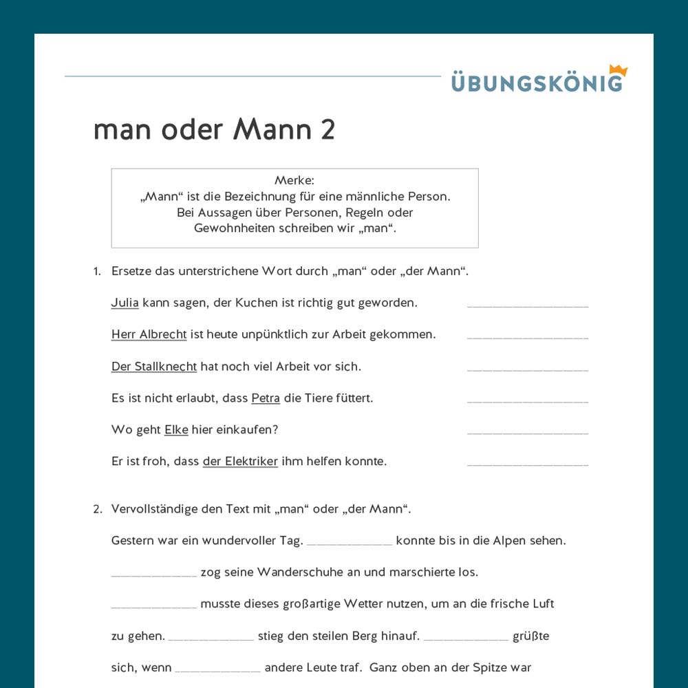 Königspaket Gemischte Aufgaben so oder so? (Deutsch, Mittelschule